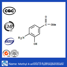 CAS 63435-16-5 99,8% Pó químico 4-Amino-3-Hidroxibenzoato de metilo